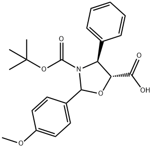(4S,5R)-3-(tert-Butoxycarbonyl)-2-(4-methoxyphenyl)-4-phenyloxazolidine-5-carboxylic acid