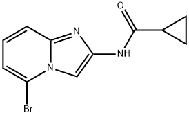 N-{5-bromoimidazo[1,2-a]pyridin-2-yl}cyclopropanecarboxamide