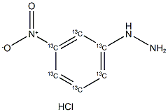 3-Nitrophenylhydrazine-13C6hydrochloride