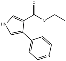 Ethyl 4-(pyridin-4-yl)-1H-pyrrole-3-carboxylate