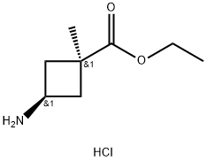 ethyl cis-3-amino-1-methylcyclobutanecarboxylate hydrochloride