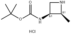 tert-butyl N-[cis-2-methylazetidin-3-yl]carbamate hydrochloride