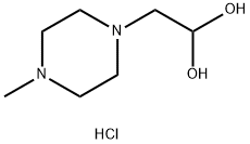 2-(4-methylpiperazin-1-yl)ethane-1,1-diol dihydrochloride