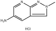 2-methyl-2H-pyrazolo[3,4-b]pyridin-5-amine hydrochloride