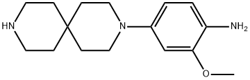 4-{3,9-diazaspiro[5.5]undecan-3-yl}-2-methoxyaniline