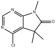 4-chloro-5,5,7-trimethyl-5H,6H,7H-pyrrolo[2,3-d]pyrimidin-6-one