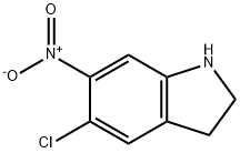 5-chloro-6-nitro-2,3-dihydro-1H-indole