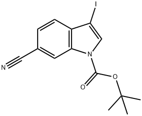 tert-butyl 6-cyano-3-iodo-1H-indole-1-carboxylate