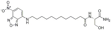 N-[12-[(7-nitro-2-1,3-benzoxadiazol-4-yl)amino]dodecanoyl]-D-erythro-sphingosine