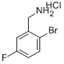 2-Bromo-5-fluorobenzylamine, HCl