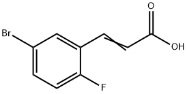 5-Bromo-2-fluorocinnamic acid