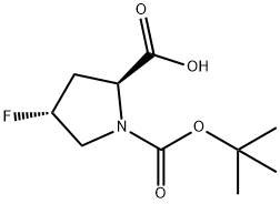 (2S,4R)-1-(tert-Butoxycarbonyl)-4-fluoro-2-pyrrolidinecarboxylic Acid