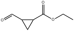 Ethyl 2-formyl-1-cyclopropanecarboxylate, predominantly trans