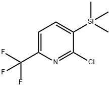 2-Chloro-6-trifluoromethyl-3-(trimethylsilyl)pyridine