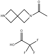 1-{2,6-diazaspiro[3.3]heptan-2-yl}ethan-1-one; trifluoroacetic acid