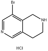 8-bromo-1,2,3,4-tetrahydro-2,6-naphthyridine dihydrochloride
