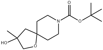tert-butyl 3-hydroxy-3-methyl-1-oxa-8-azaspiro[4.5]decane-8-carboxylate