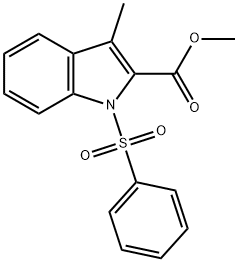 methyl 1-(benzenesulfonyl)-3-methyl-1H-indole-2-carboxylate