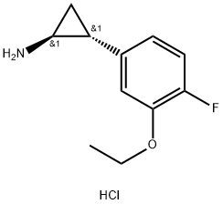 (1S,2R)-rel-2-(3-ethoxy-4-fluorophenyl)cyclopropan-1-amine hydrochloride