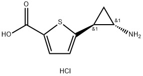5-[(1S,2S)-rel-2-aminocyclopropyl]thiophene-2-carboxylic acid hydrochloride