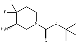 tert-butyl (3S)-3-amino-4,4-difluoropiperidine-1-carboxylate