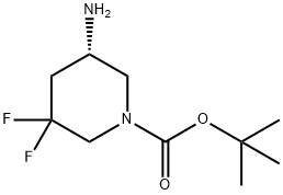 tert-butyl (5S)-5-amino-3,3-difluoropiperidine-1-carboxylate