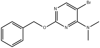 2-Benzyloxy-5-bromo-4-(N,N-dimethylamino)pyrimidine