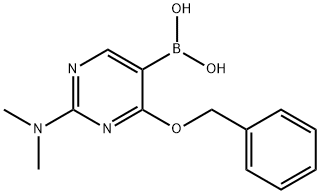 4-Benzyloxy-2-dimethylamino-pyrimidine-5-boronic acid