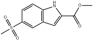 Methyl 5-(methylsulfonyl)-1H-indole-2-carboxylate