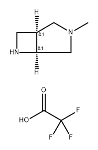 (1S,5S)-3-methyl-3,6-diazabicyclo[3.2.0]heptane; bis(trifluoroacetic acid)