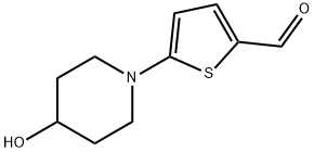 5-(4-Hydroxypiperidin-1-yl)thiophene-2-carboxaldehyde