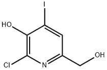 2-Chloro-3-hydroxy-6-(hydroxymethyl)-4-iodopyridine