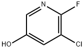 3-Chloro-2-fluoro-5-hydroxypyridine