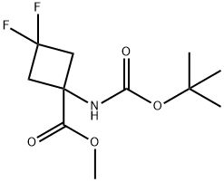 Methyl 1-{[(tert-butoxy)carbonyl]amino}-3,3-difluorocyclobutane-1-carboxylate