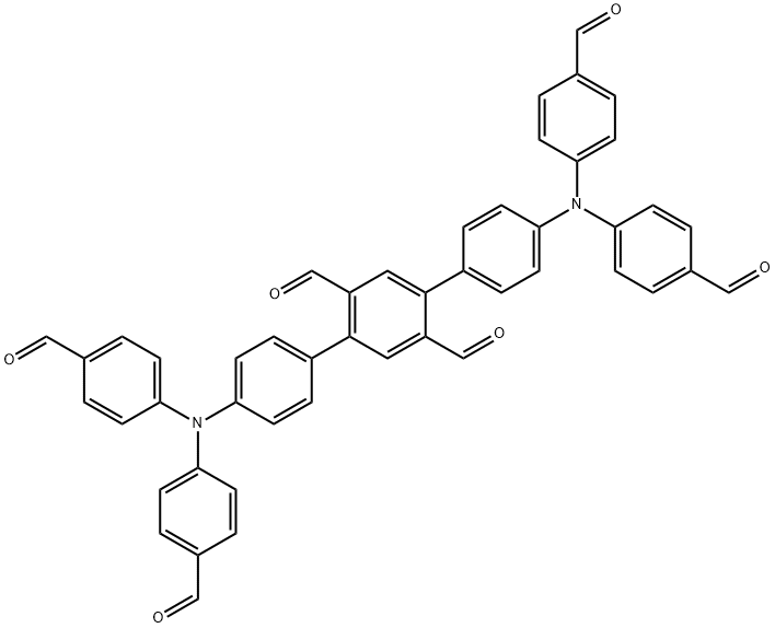 [1,1'4',1''-Terphenyl]-2',5'-dicarboxaldehyde,4,4''-bis[bis（4-formylphenyl）amino
