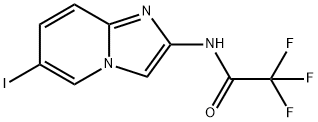 2,2,2-trifluoro-N-{6-iodoimidazo[1,2-a]pyridin-2-yl}acetamide