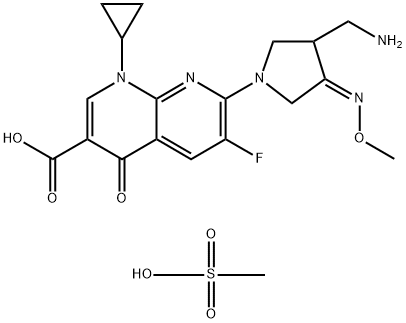 Gemifloxacin mesylate