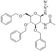 2-Acetamido-3,4,6-tri-O-benzyl-2-deoxy-β-D-glucopyranosyl Azide