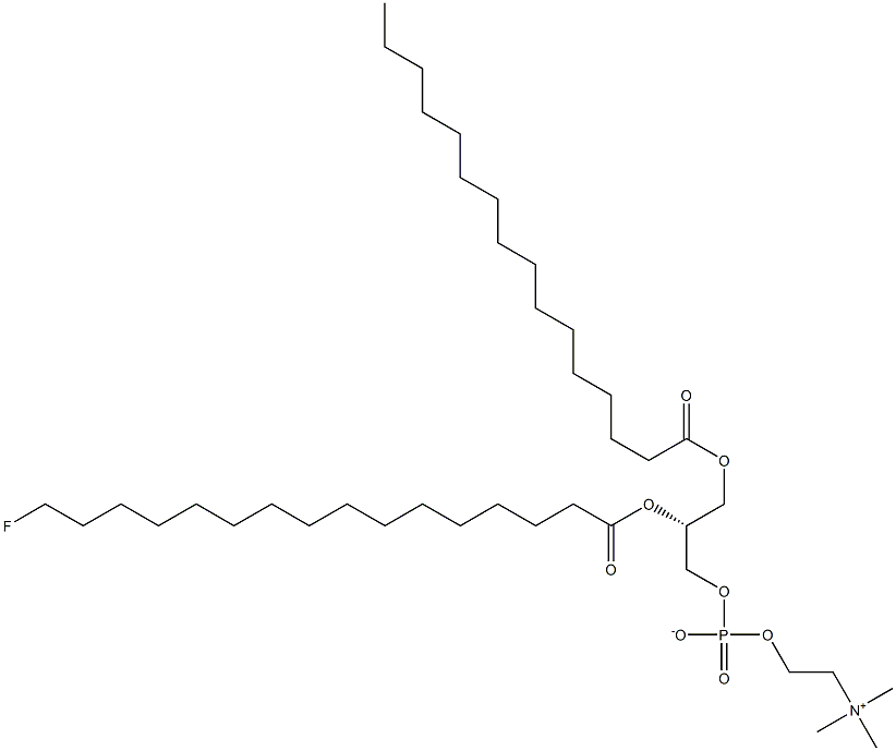1-palmitoyl-2-(16-fluoropalmitoyl)-sn-glycero-3-phosphocholine