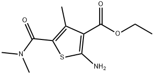 Ethyl 2-amino-5-(dimethylcarbamoyl)-4-methylthiophene-3-carboxylate