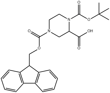 N1-Boc-N4-Fmoc-piperazine-2-carboxylic acid