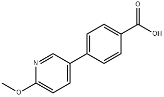 4-(6-Methoxypyridin-3-yl)benzoic acid