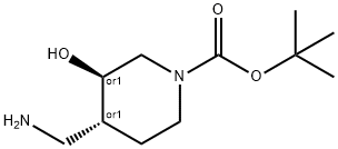 trans-1-boc-4-aminomethyl-3-hydroxypiperidine