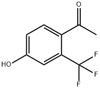 1-[4-hydroxy-2-(trifluoromethyl)phenyl]ethanone