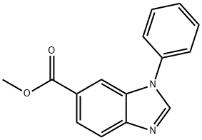 Methyl 1-phenylbenzoimidazole-6-carboxylate