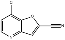 7-chlorofuro[3,2-b]pyridine-2-carbonitrile