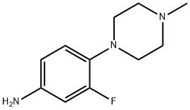 3-fluoro-4-(4-methyl-1-piperazinyl)benzenamine