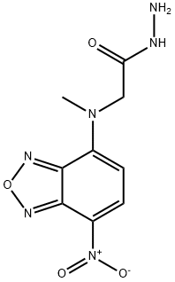 NBD-CO-Hz [=4-(N-Hydrazinocarbonylmethyl-N-methylamino)-7-nitro-2,1,3-benzoxadiazole] [for HPLC Labeling]