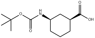 (1S,3R)-3-(tert-Butoxycarbonylamino)cyclohexanecarboxylic Acid