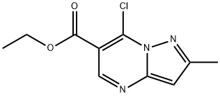 Ethyl 7-chloro-2-methylpyrazolo[1,5-a]pyrimidine-6-carboxylate